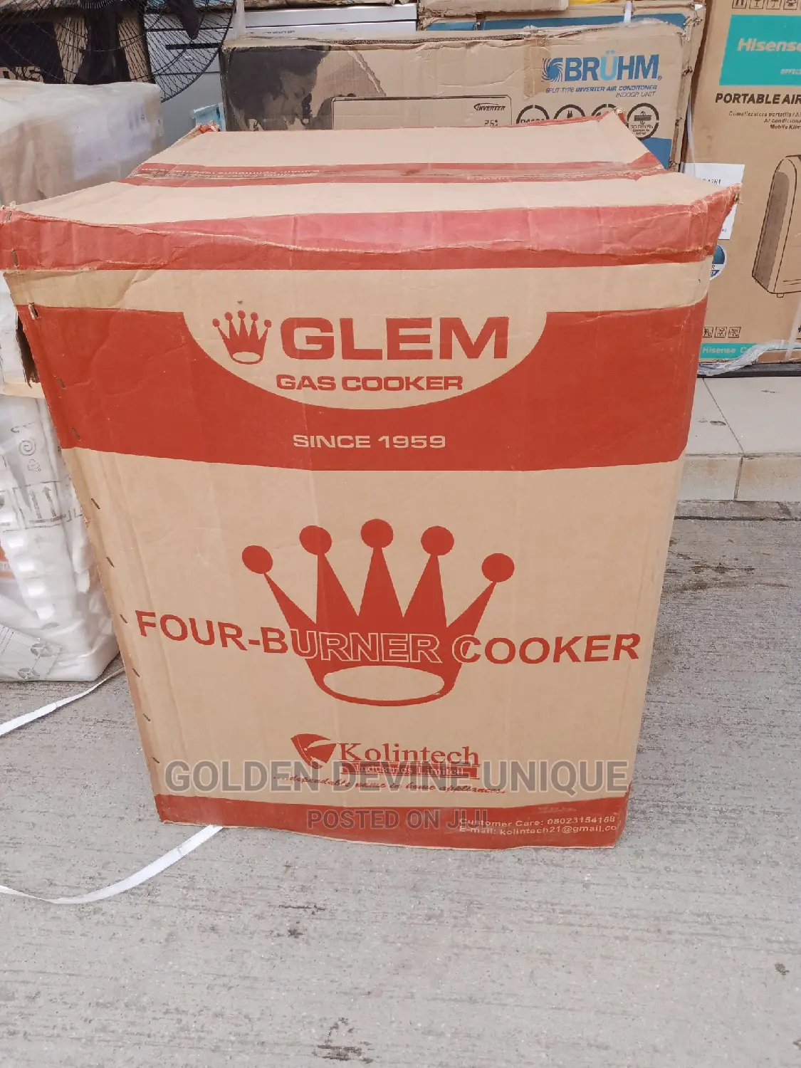 GLEM Gas Cooker