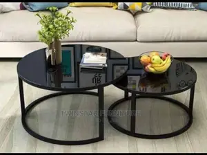 New Modern 2 in 1 Marble Top Centre Table