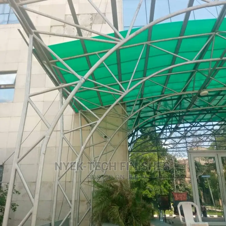 Polycarbonate Danpalon Skylightplastic Rain Sun Shade Canopy