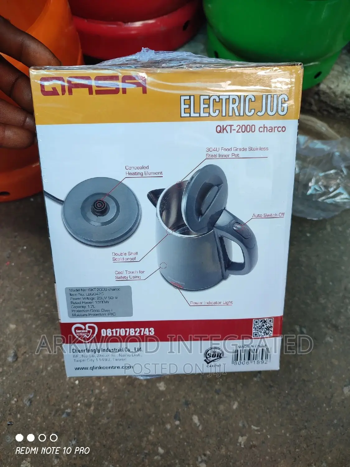 Qasa Electric Mug/Kettle