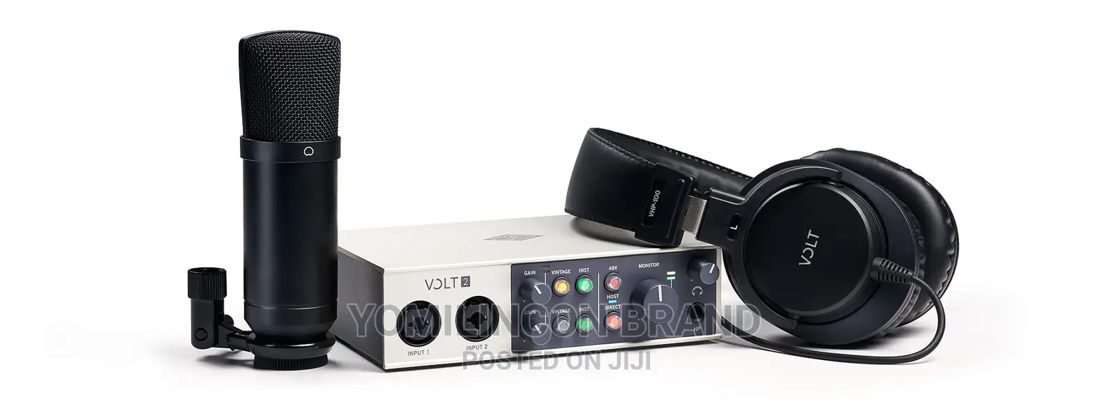 Universal Audio Volt 2 Studio Recording Bundle
