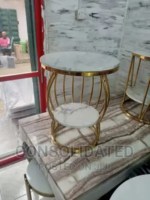 Unique Marble Side Stool
