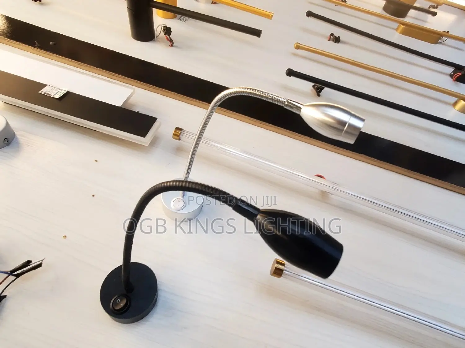 LED Bedside Book Light Flexible Hose 3w