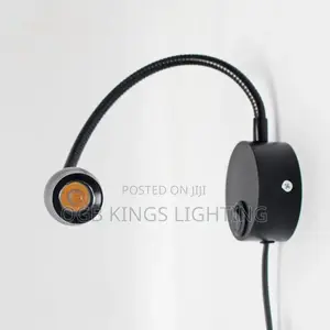 LED Bedside Book Light Flexible Hose 3w