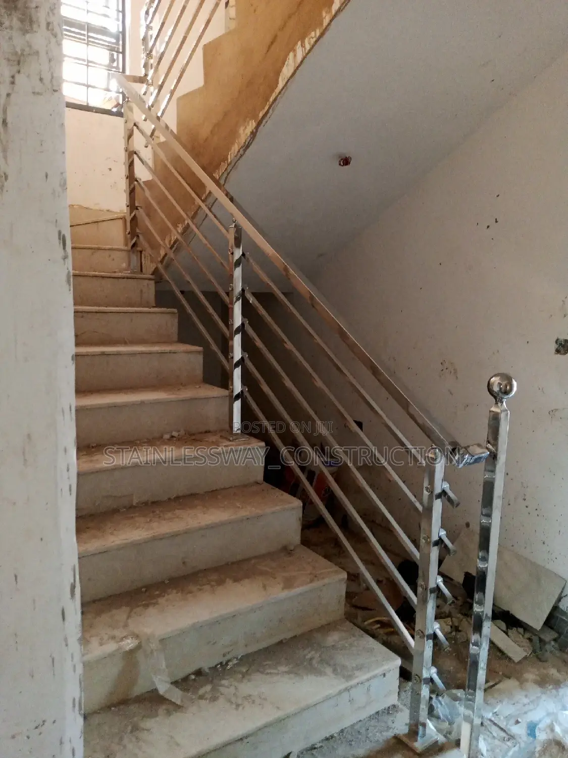 Square Pipe Handrail Classic Design