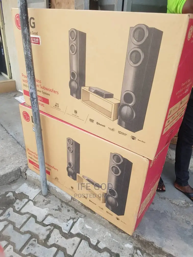 Original LG DVD Home Theater System 1000W in AmuwoOdofin Audio & Music Equipment, Ifegod