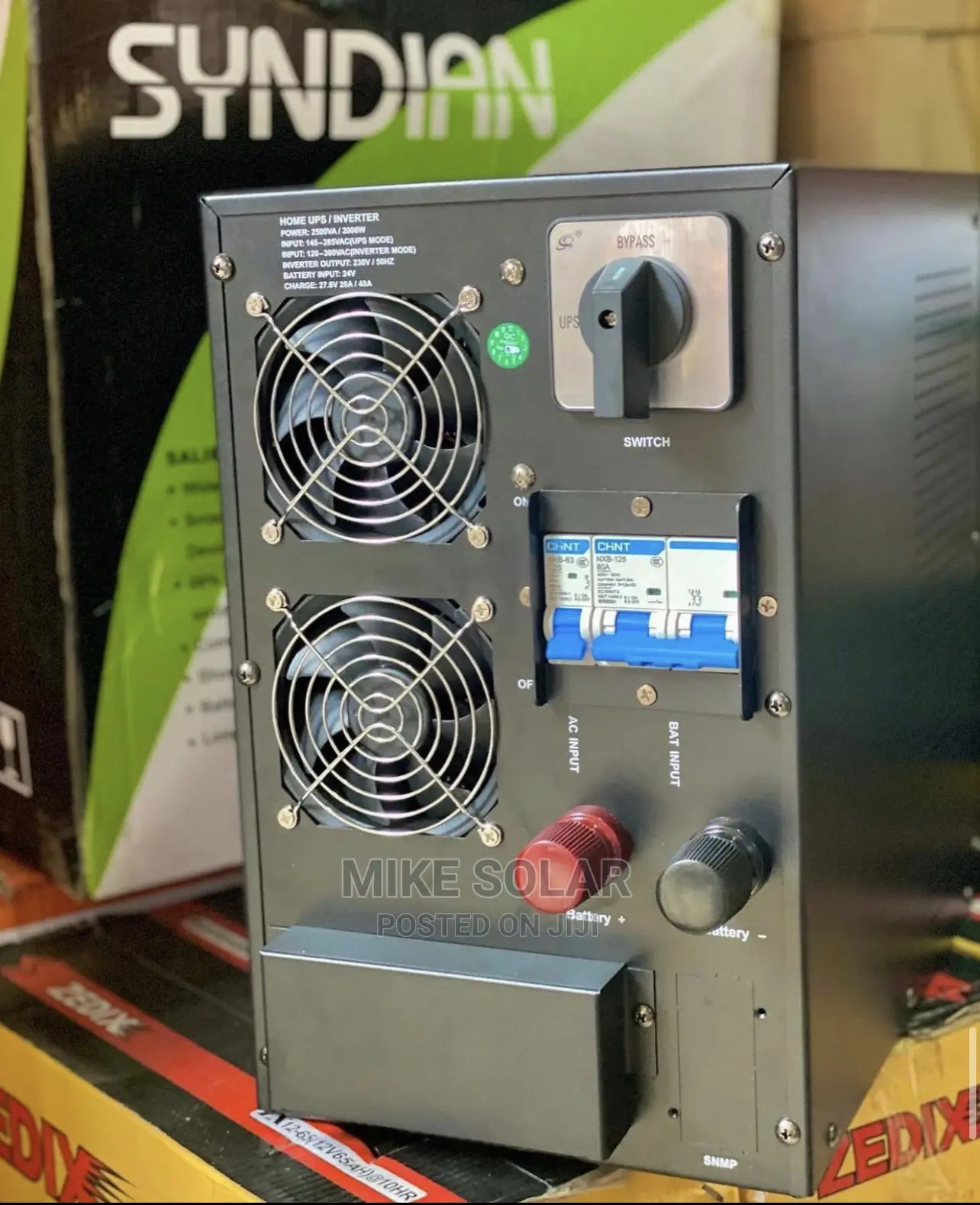 5KVA 48V Syndian Pure Sine Wave Inverter in Ibadan - Solar Energy, Mike