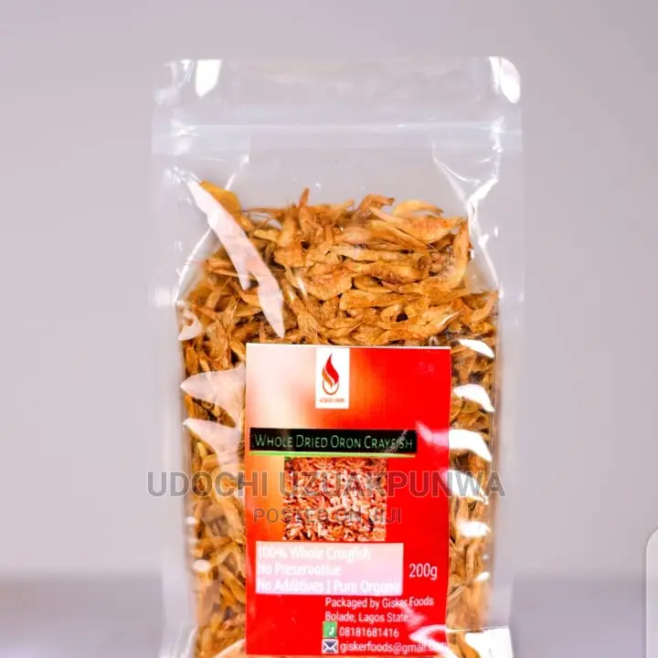Whole Dried Oron Crayfish