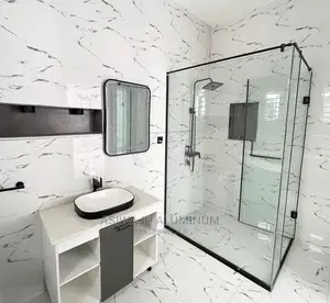 Frameless Sawyer Cubicle Installation