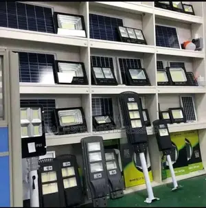 Original Floodlight With Solar Panels