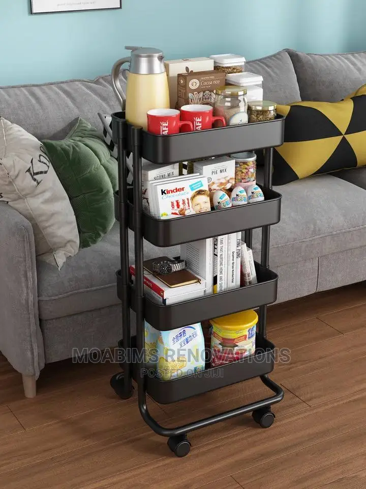 Four Tiers Trolley Rack