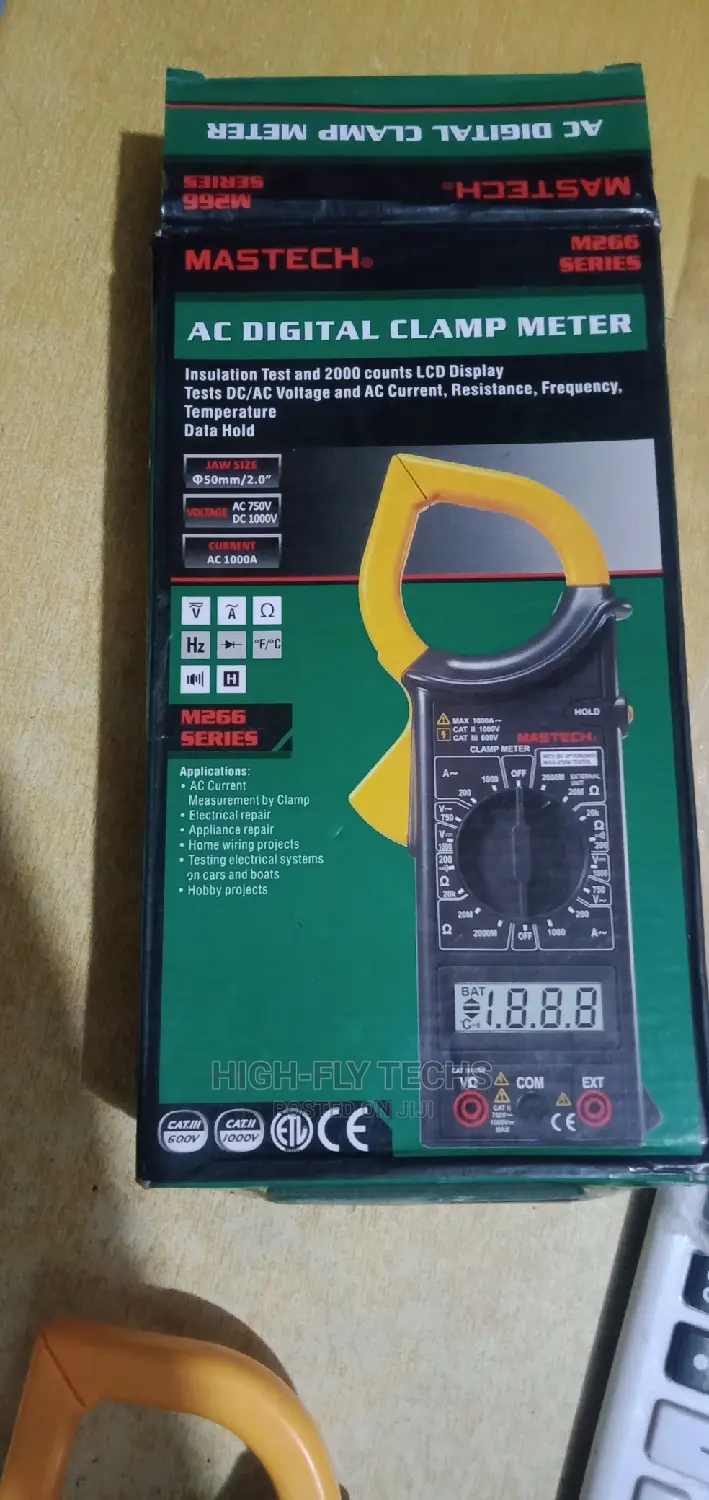 MASTECH M266 AC Digital Clamp Meter