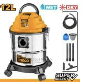 Vacuum Wet and Dry 12l 1000w