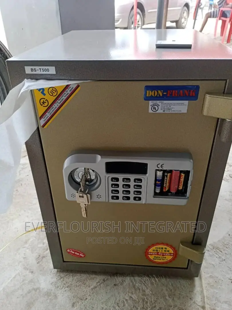 Safe Box Fireproof Digital With Key Combination