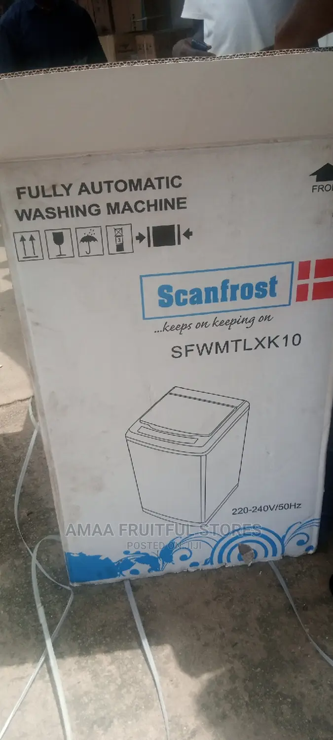 Scanfrost Top Load 10kg Washing Machine