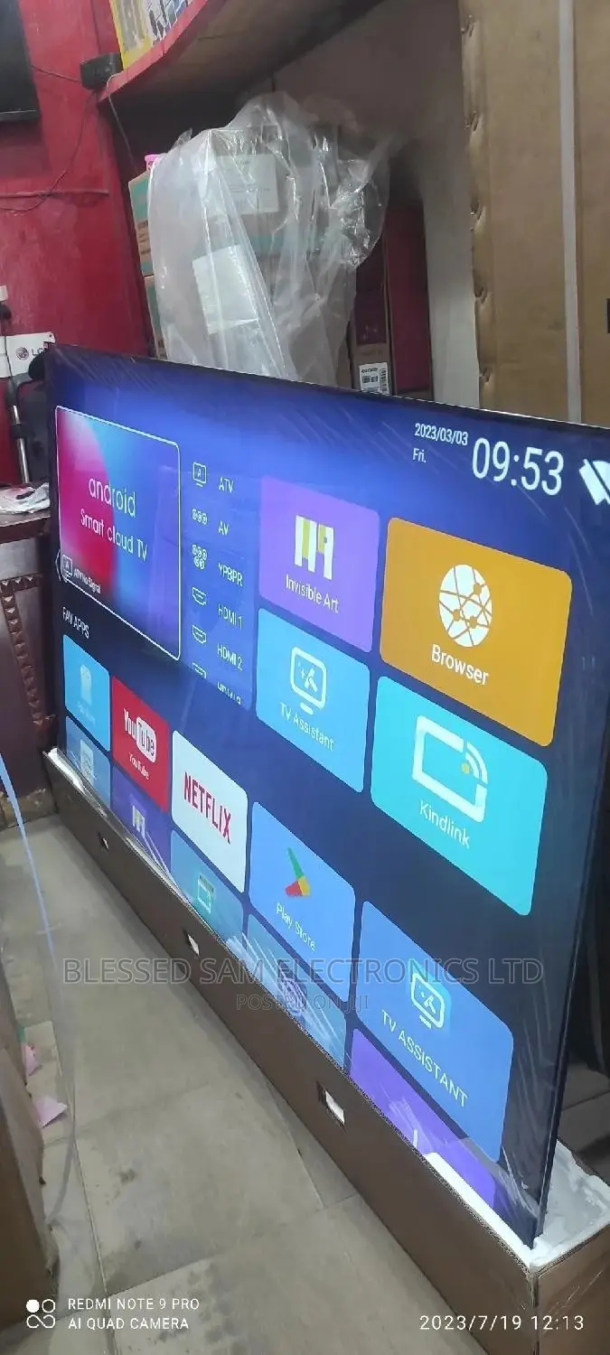 2026>New>Lg 85"Inch Android Frameless Smart Tv Bluetooth