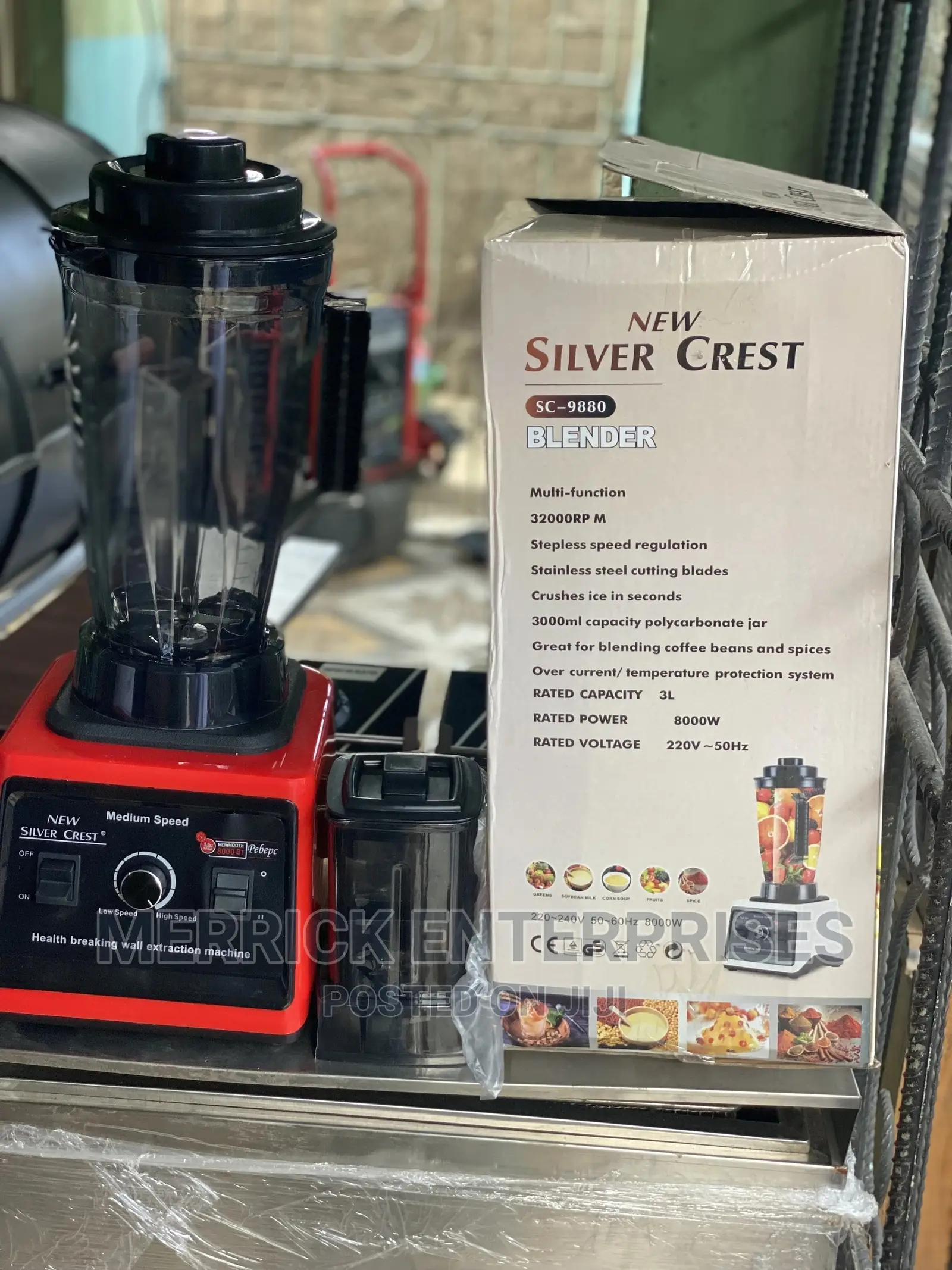 3liters Blender With Double Cup