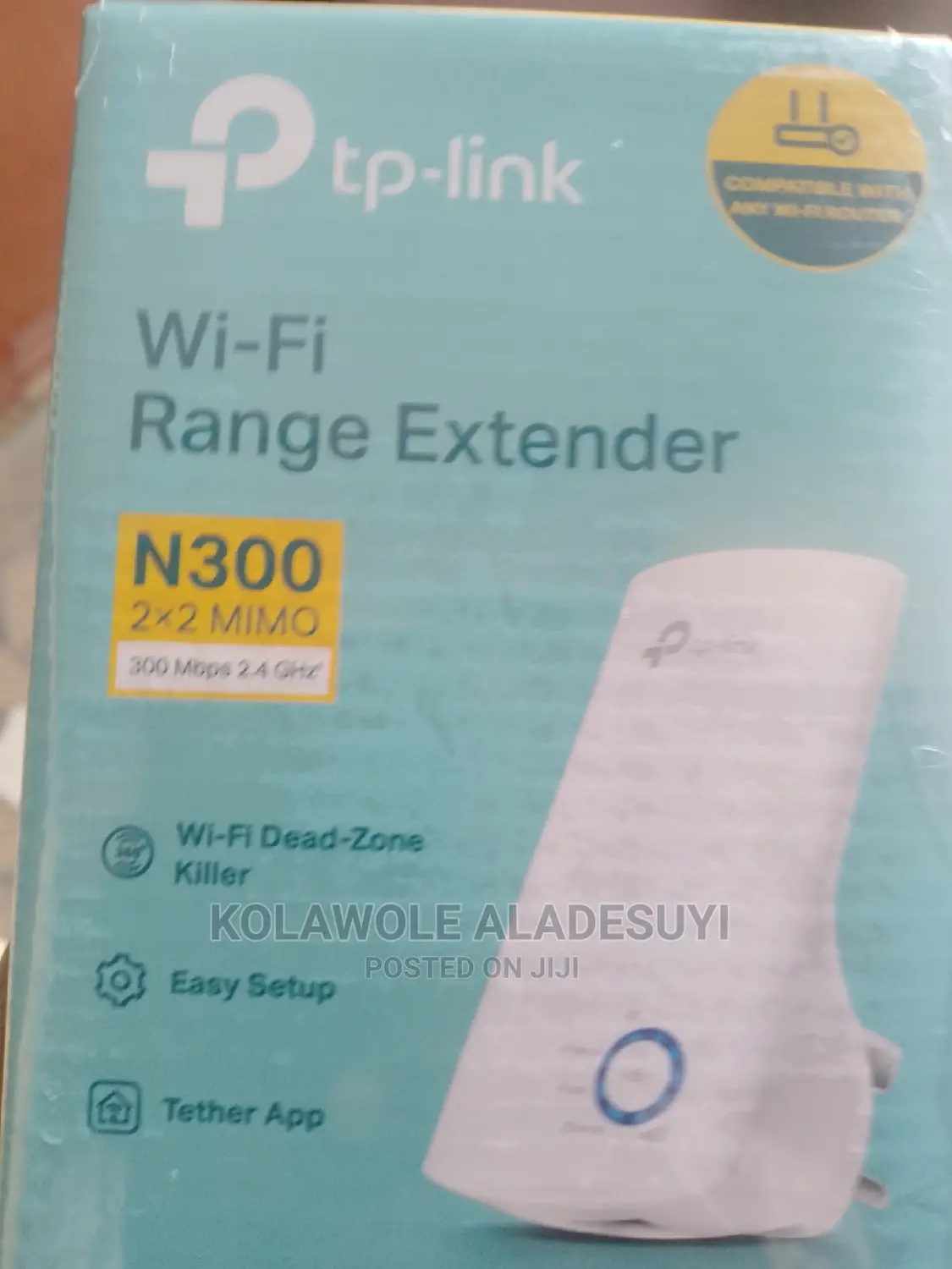 Wi-Fi Range Extender N300 2 * 2 Mimo