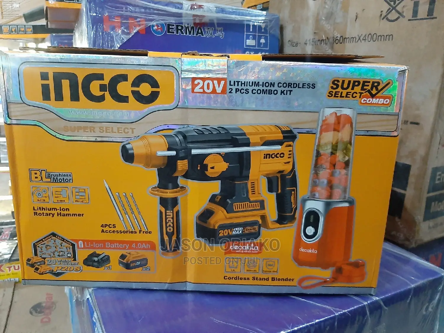Lithium-Ion Rotary Hammer