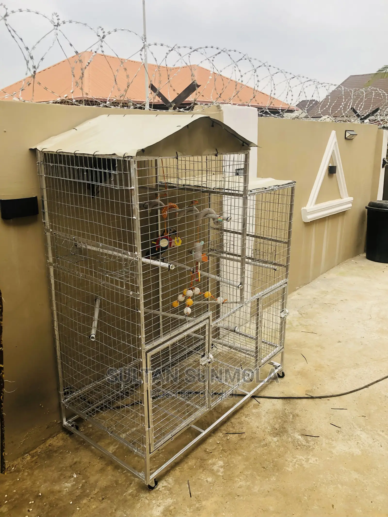 Heavy Duty Cage for Parrots