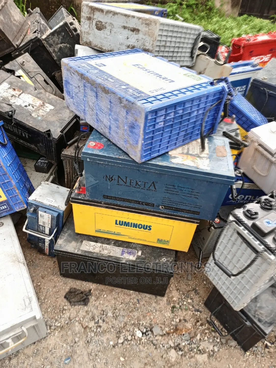 Condemned, Scrap Batteries Buyer