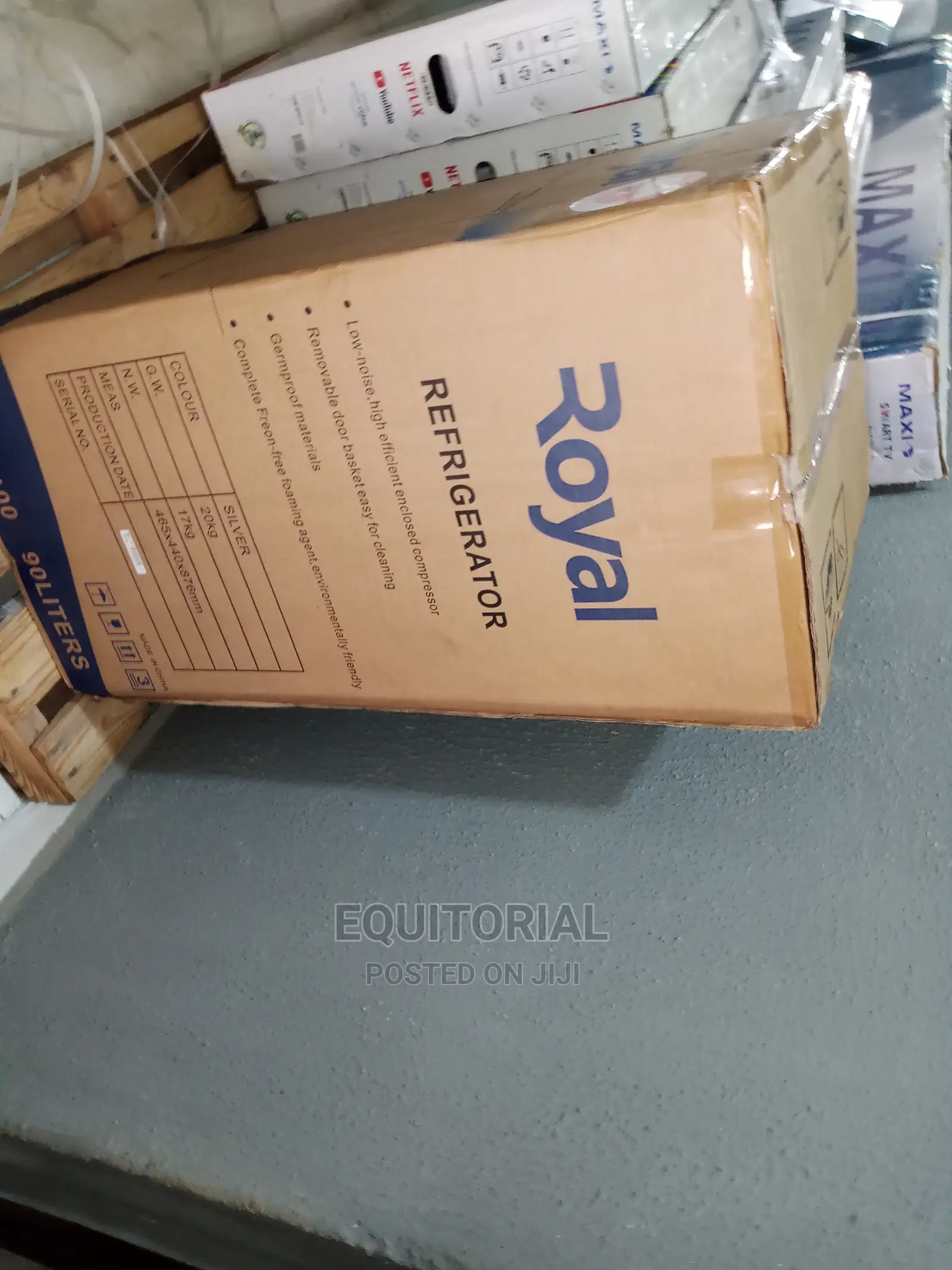 Royal RBC-100 Single Door 90litres REF