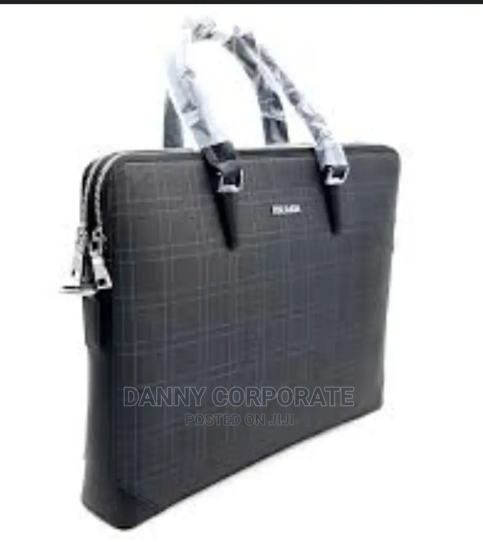 PRADA Men's Leather Executive Office Bags
