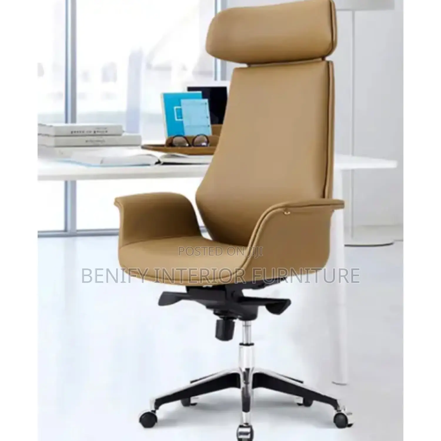 Executive Ergonomic Office Chair With Handrail