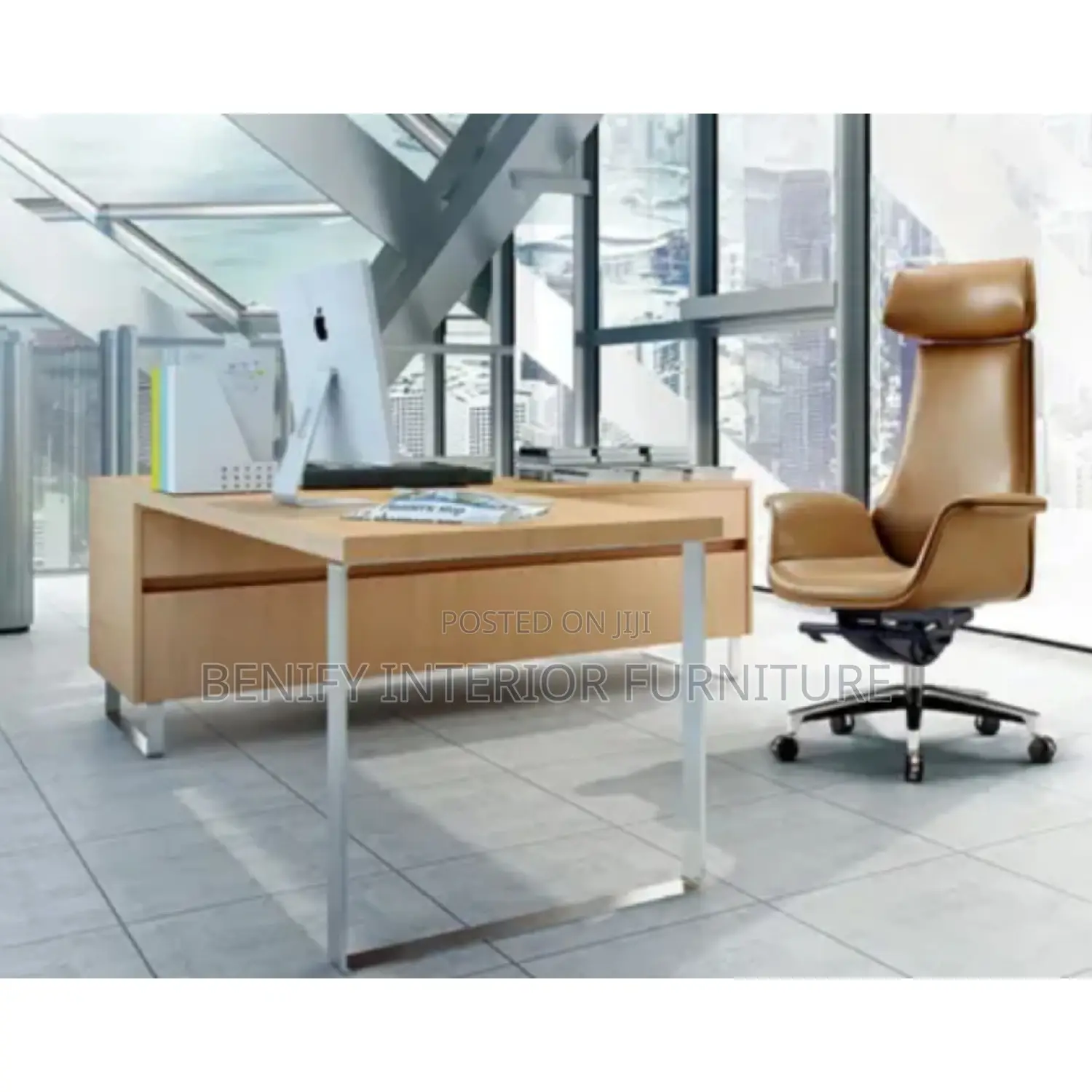 Executive Ergonomic Office Chair With Handrail