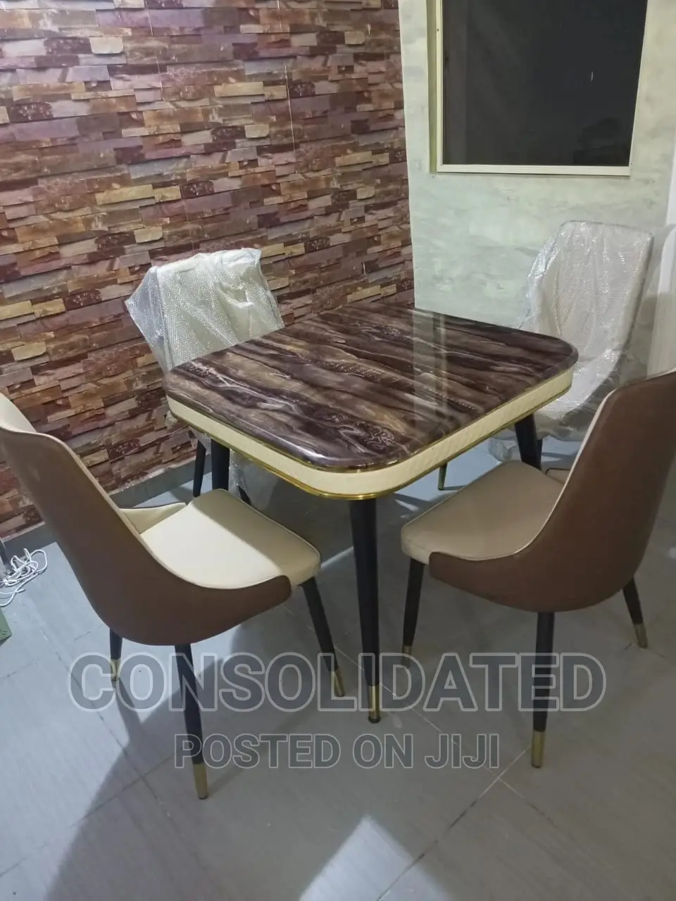Mini Marble Dining Set