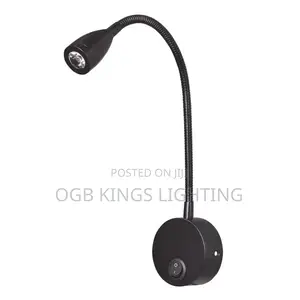 LED Bedside Book Light Flexible Hose 3w
