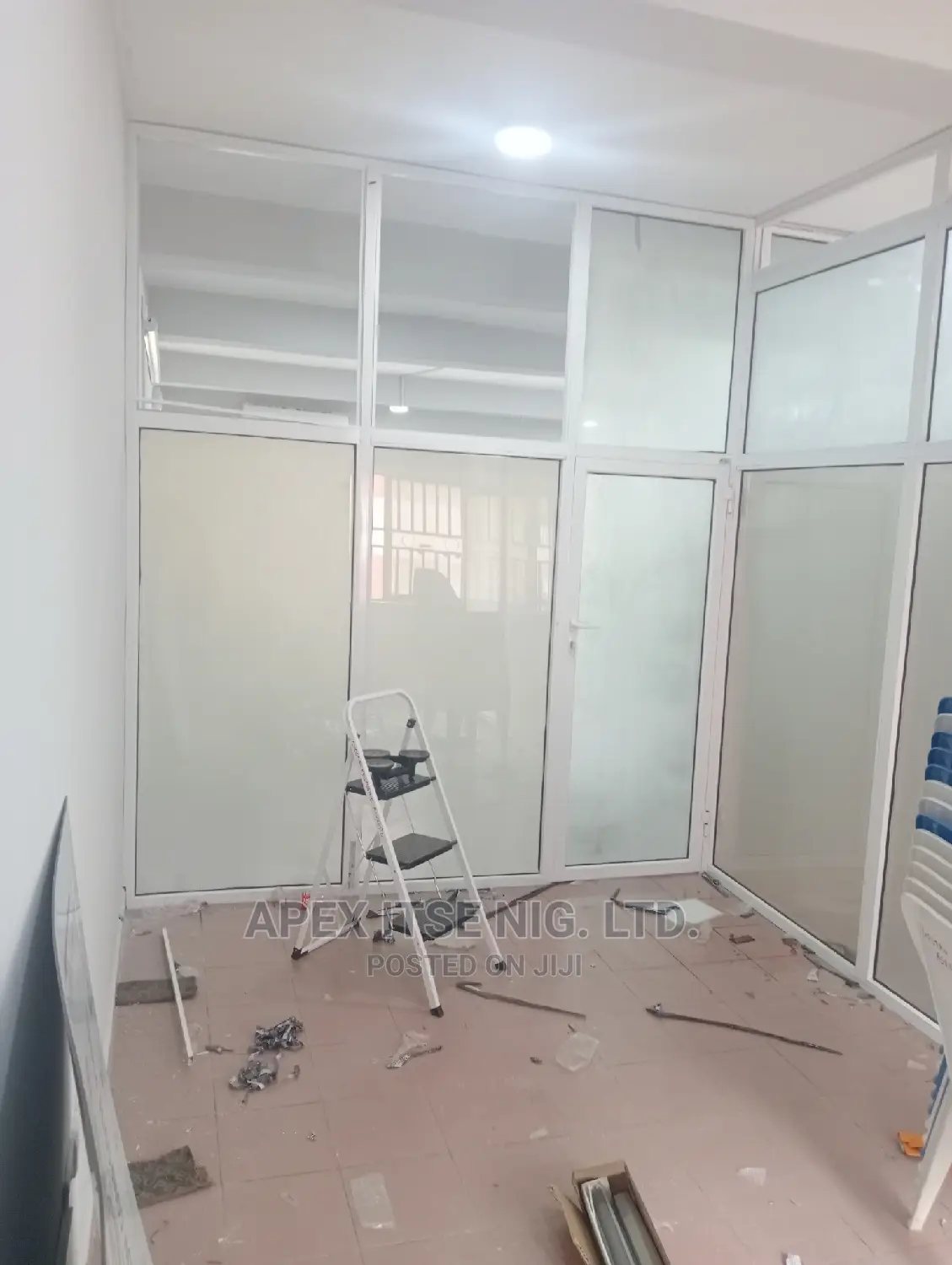 Frosted Office Partitioning