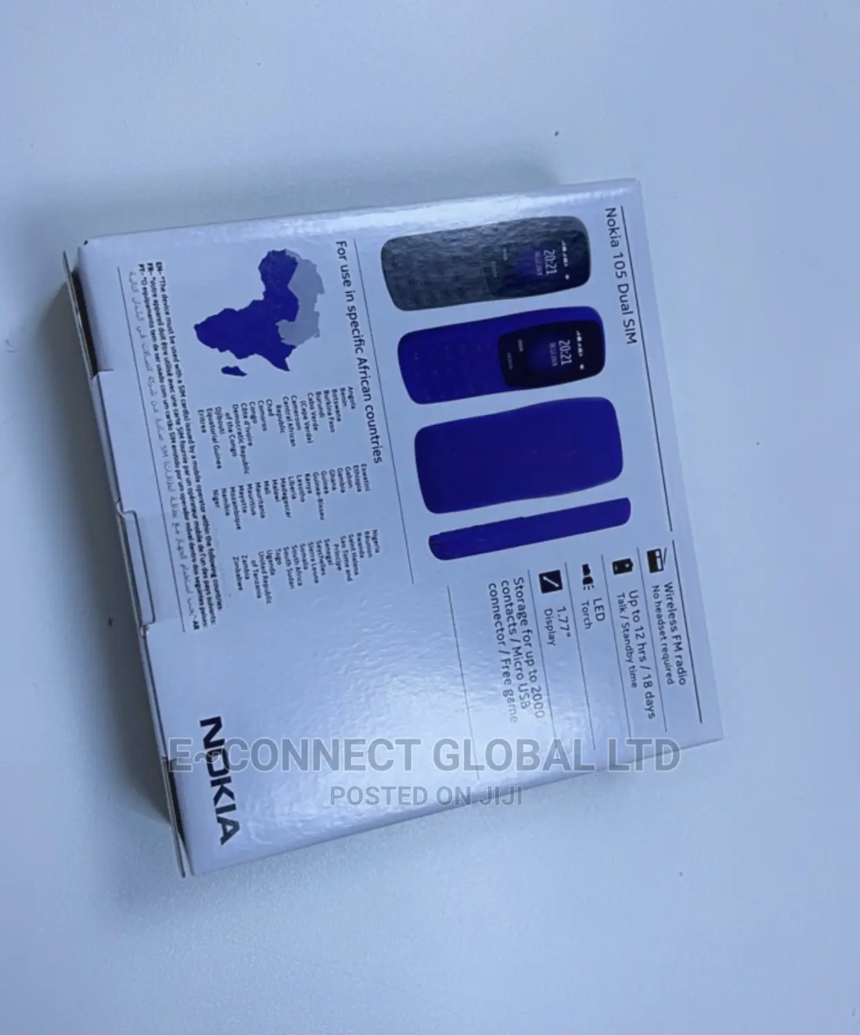 New Nokia 105 Black