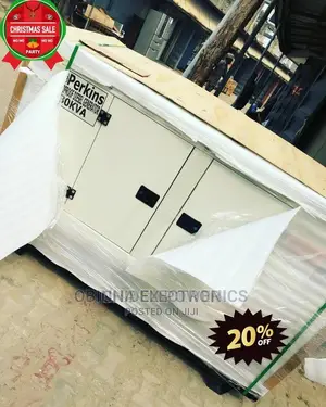Brand New Perkins 80kva Soundproof DIESEL Silent Generator