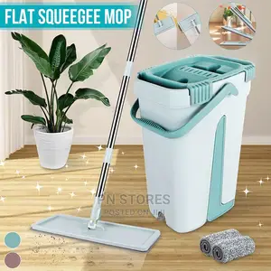 Scratch Mop With Bucket (Self Squeeze)