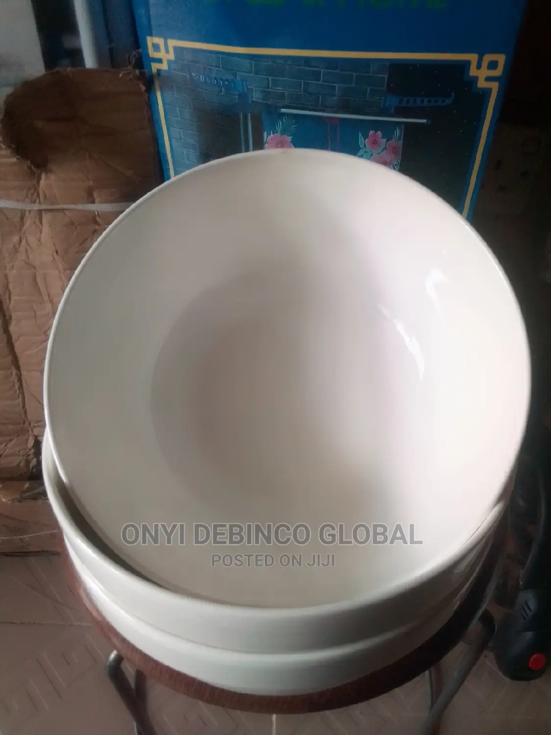 6pcs Breakable Soup Bowls Set Big Size.