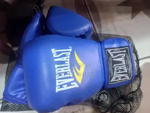 Blue Boxing Gloves New