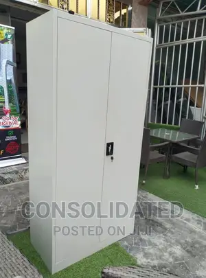 Metal Wardrobe Full Height With Safe