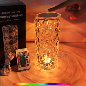 LED Acrylic Crystal Table Lamp