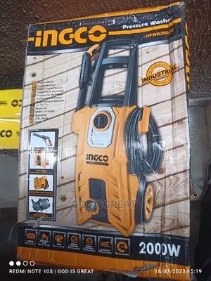 Ingco Pressure Washer 2000w