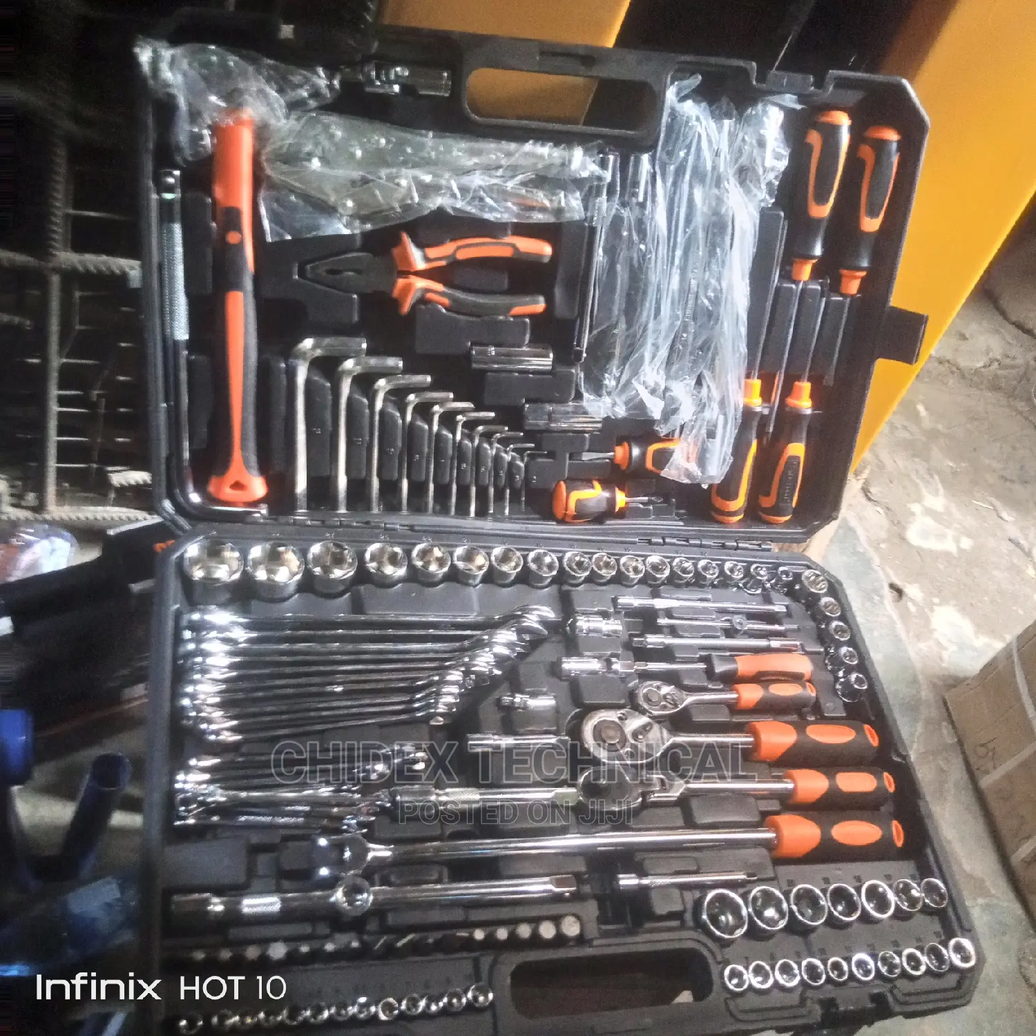 Set of Socket and Tools Box