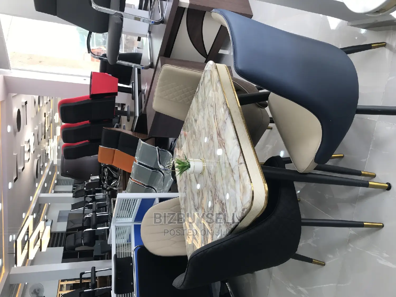 Luxury Marble Dinning Set of Four(4)