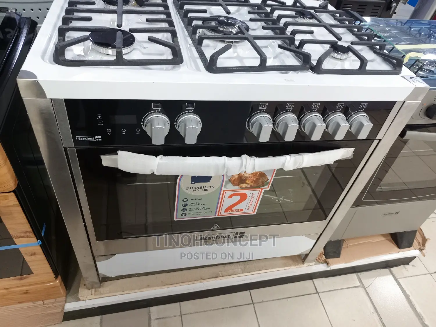 Scanfrost 5 Burner Gas Cooker