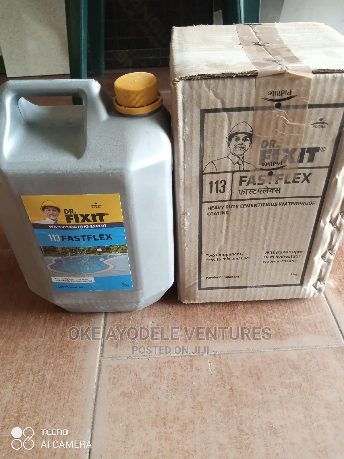 Dr. Fixit Fastflex a and B Components Waterproof Coating