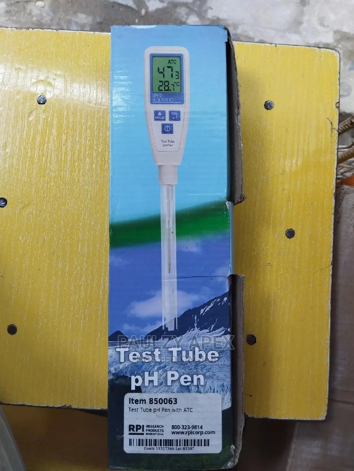 Test Tube Ph Meter Pen