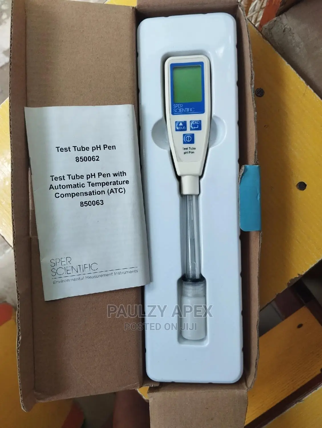 Test Tube Ph Meter Pen