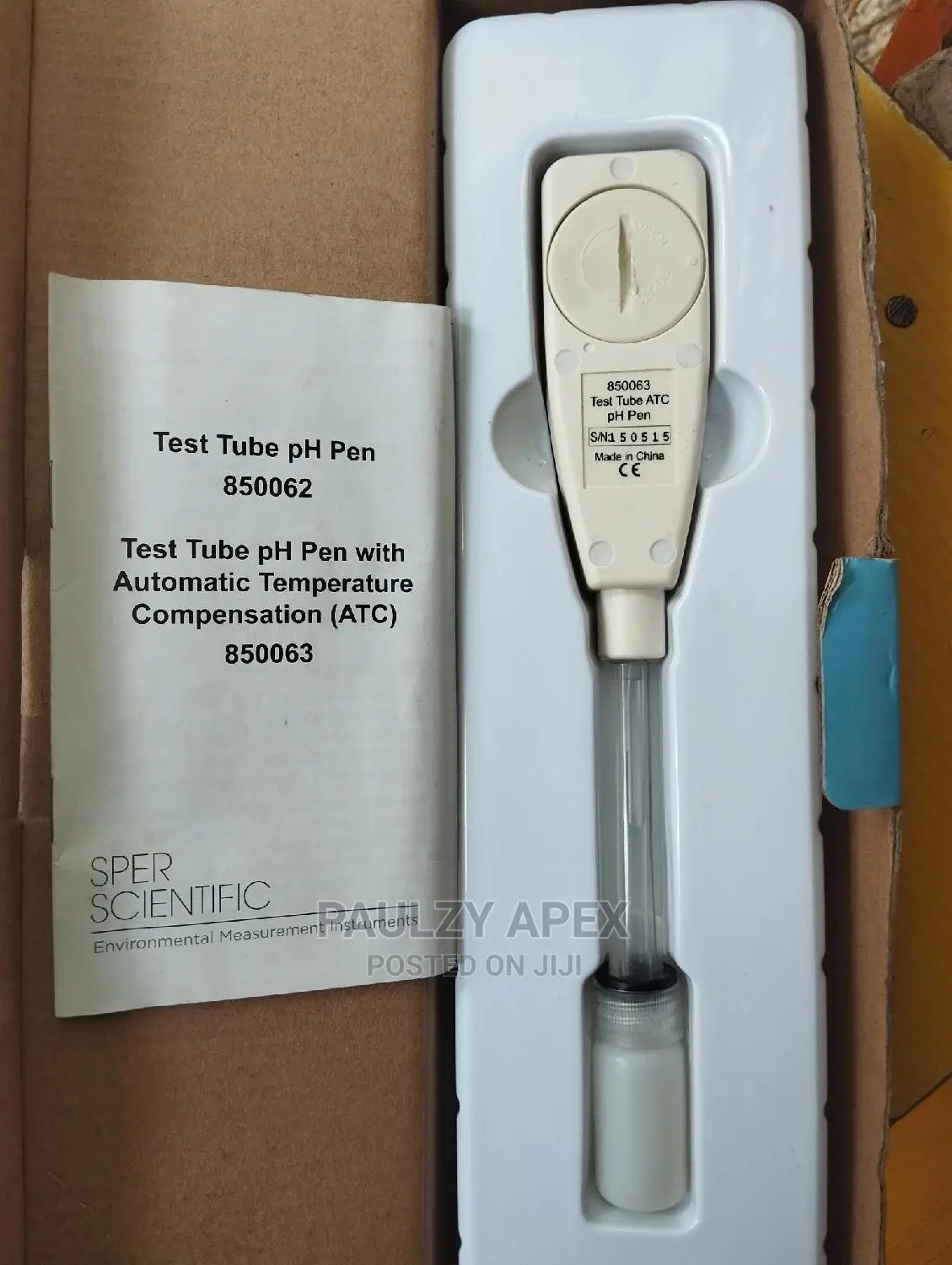 Test Tube Ph Meter Pen