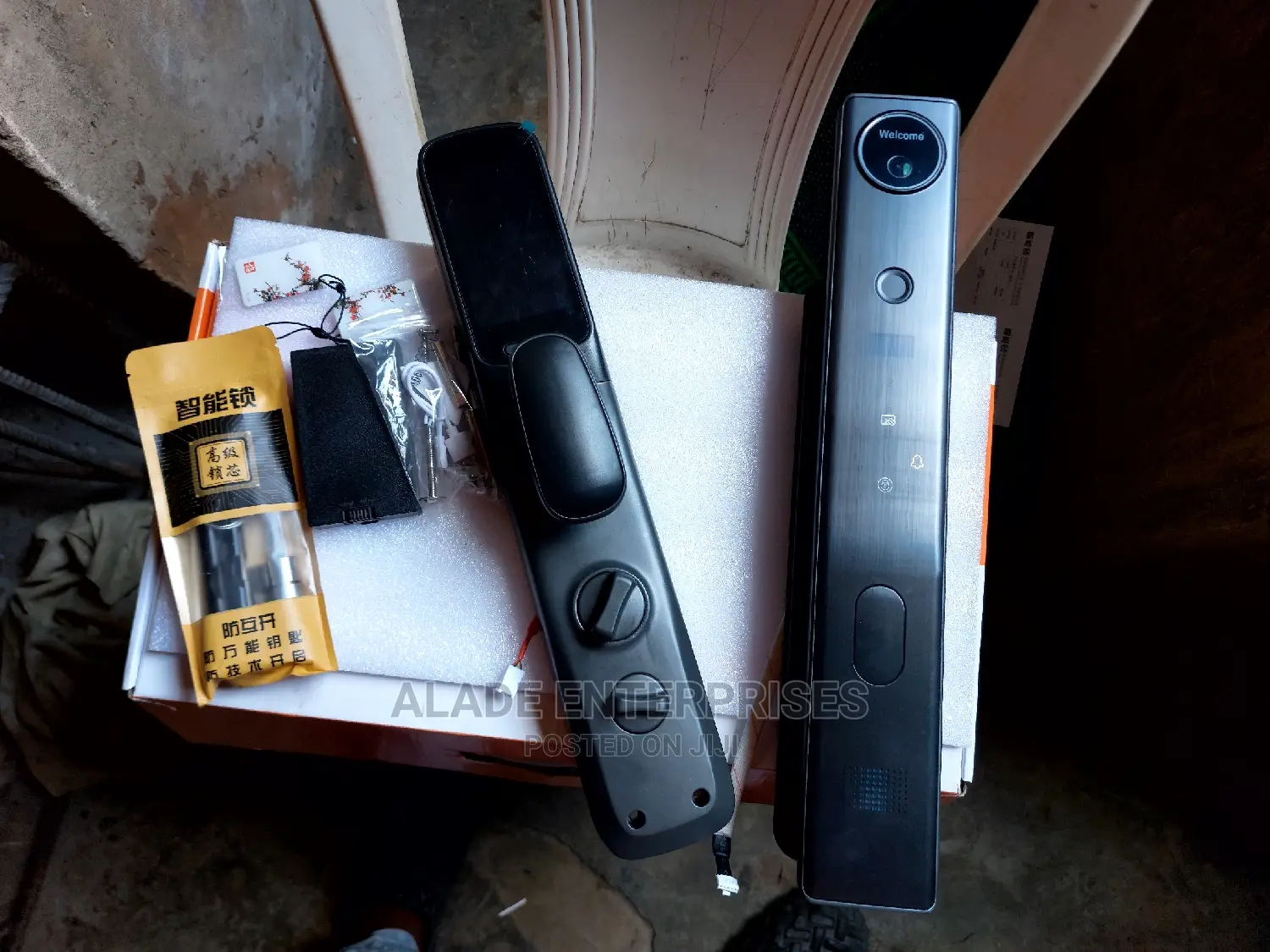 Access Control Automatic Door Lock With Camera 6in1 Operated