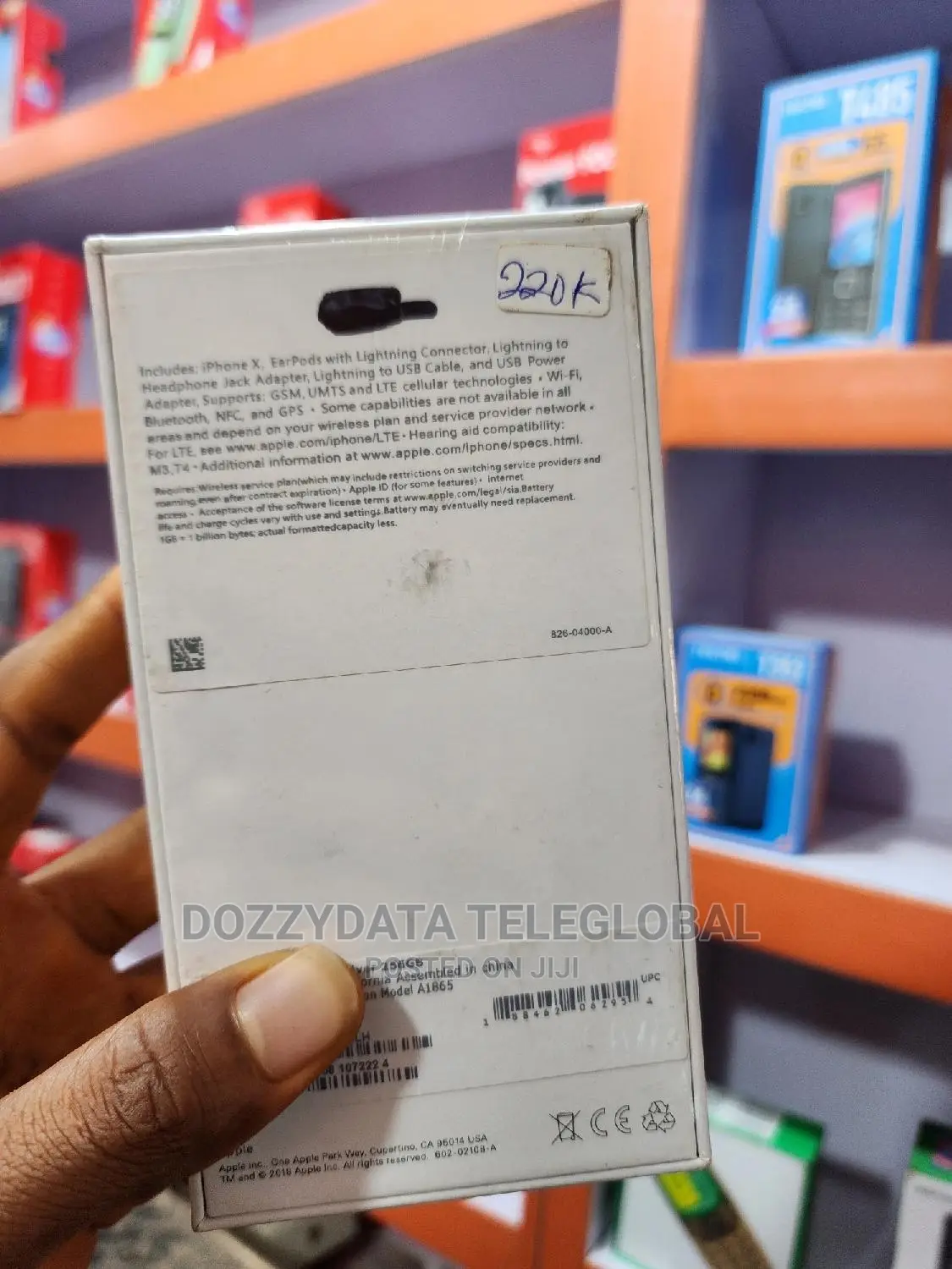 New Apple iPhone X 256 GB
