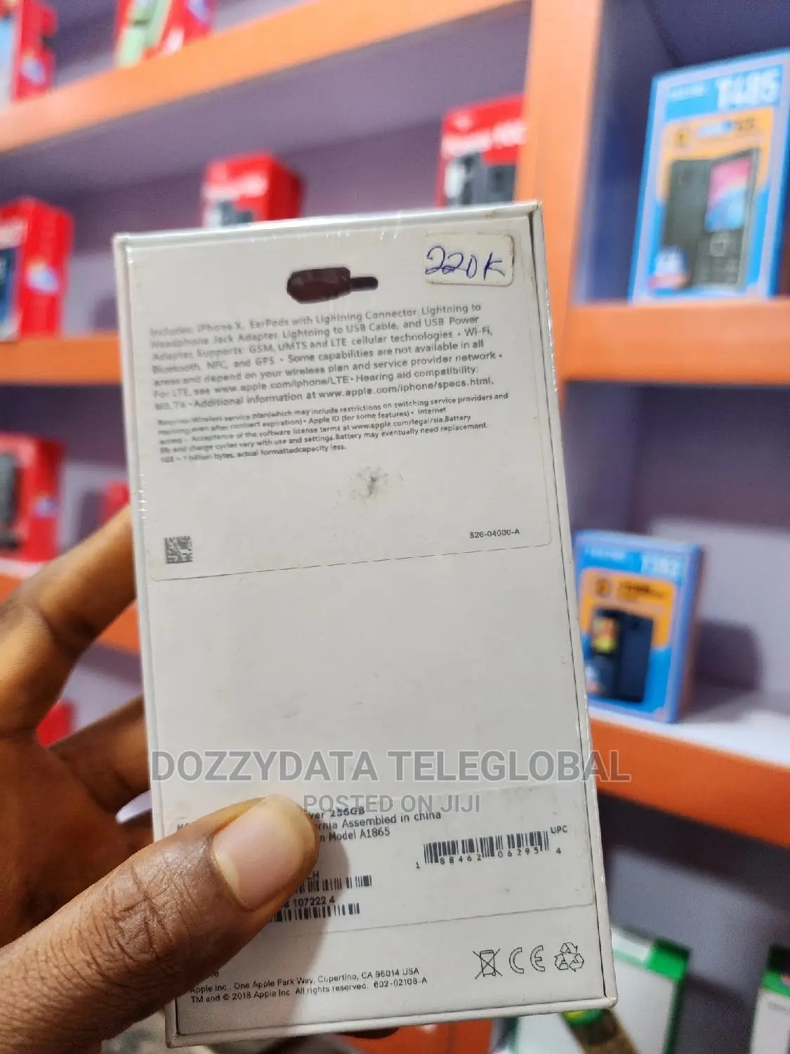 New Apple iPhone X 256 GB